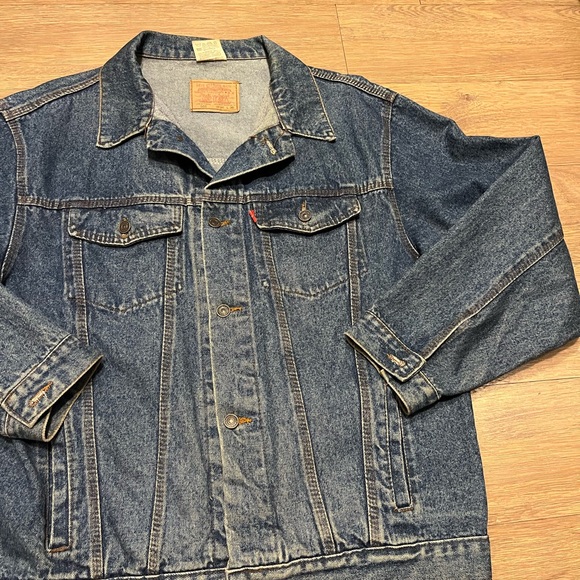 Vintage 70’s / 80’s Big E Type 3 Style Levi’s 501 Denim Jean Jacket 36 - Picture 2 of 7